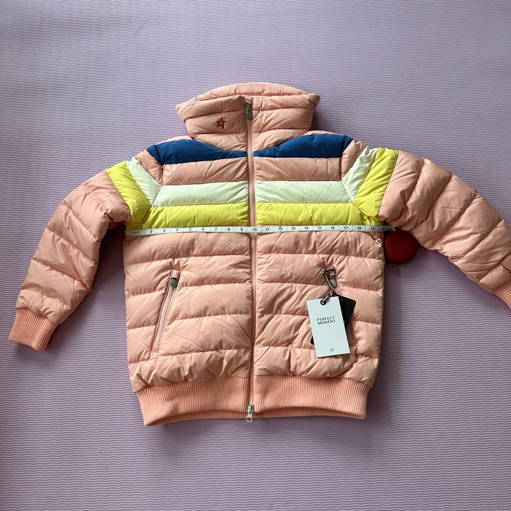 Perfect moment kids down snow jacket size 14